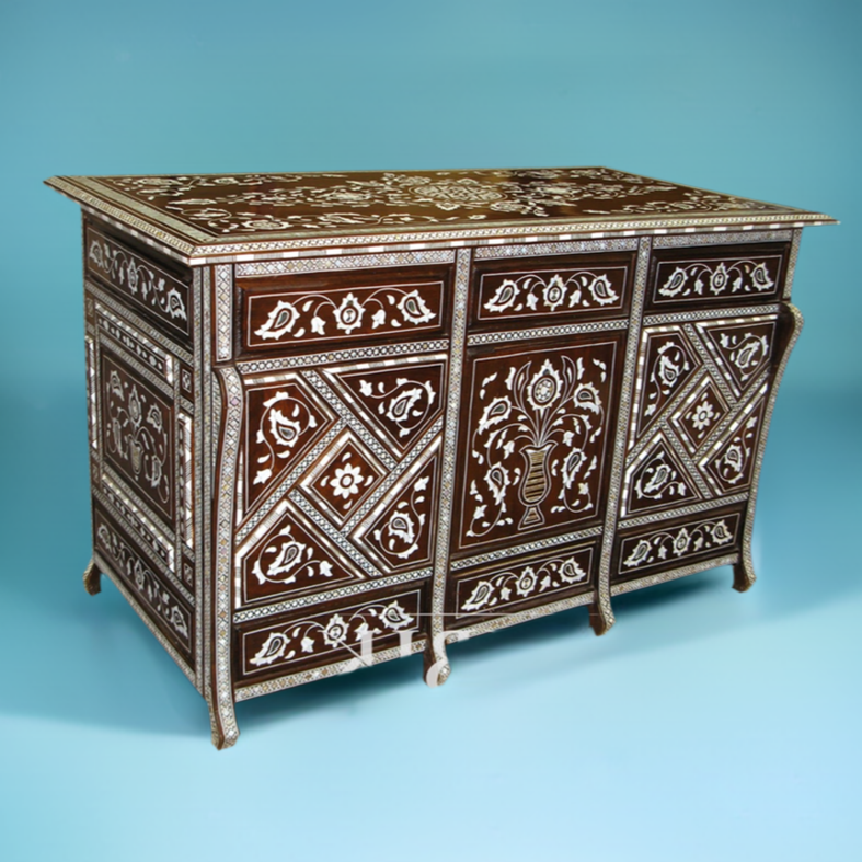 Aspiration Hand-crafted Mother of Pearl Desk