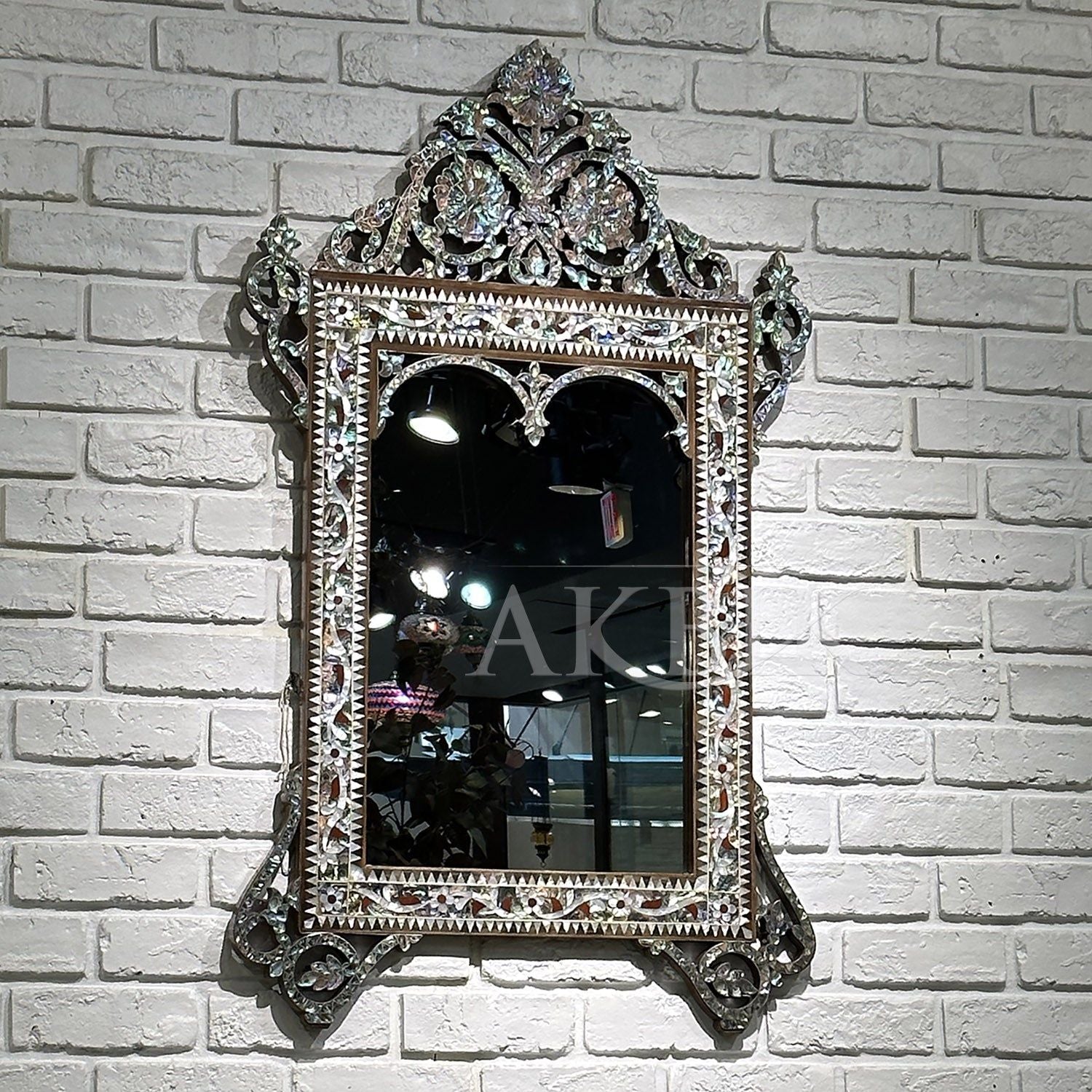 Abalone Aura Mirror - AKBIK Furniture & Design