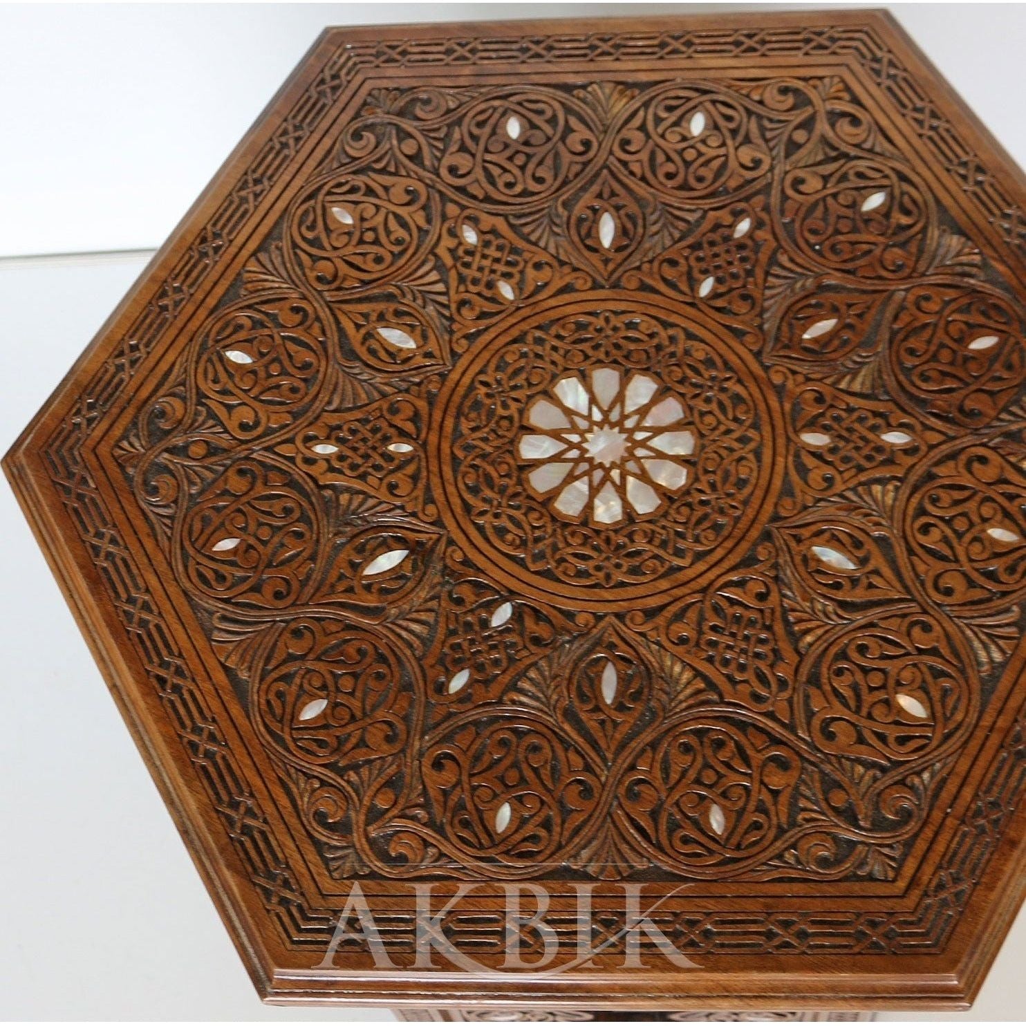 ANCIENT REVIVAL SIDE TABLE - AKBIK Furniture & Design