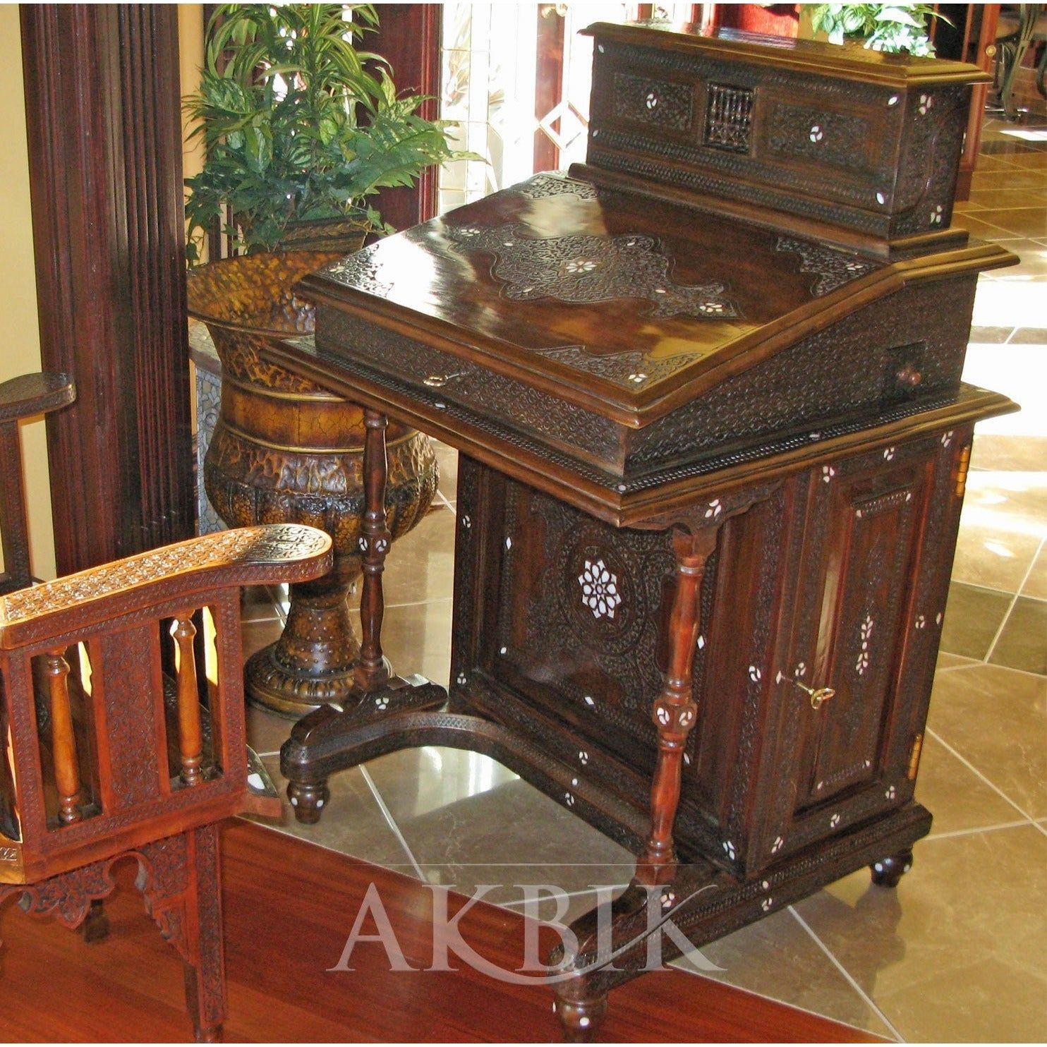DAVENPORT STYLE DESK - AKBIK Furniture & Design