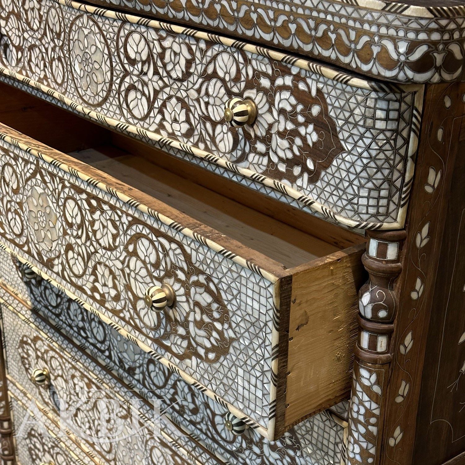 Early 20th Century Syrian Bridal Chest - AKBIK Furniture & Design