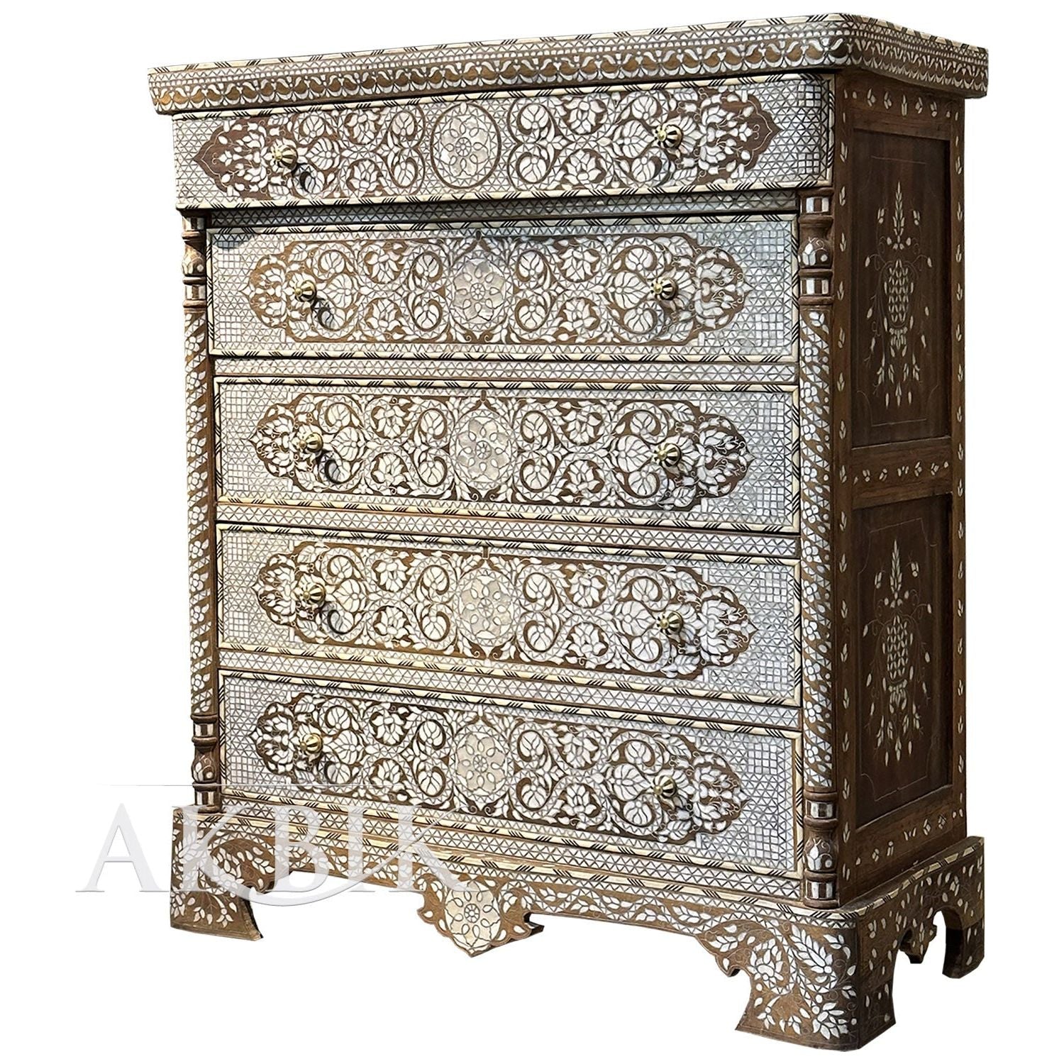 Early 20th Century Syrian Bridal Chest - AKBIK Furniture & Design