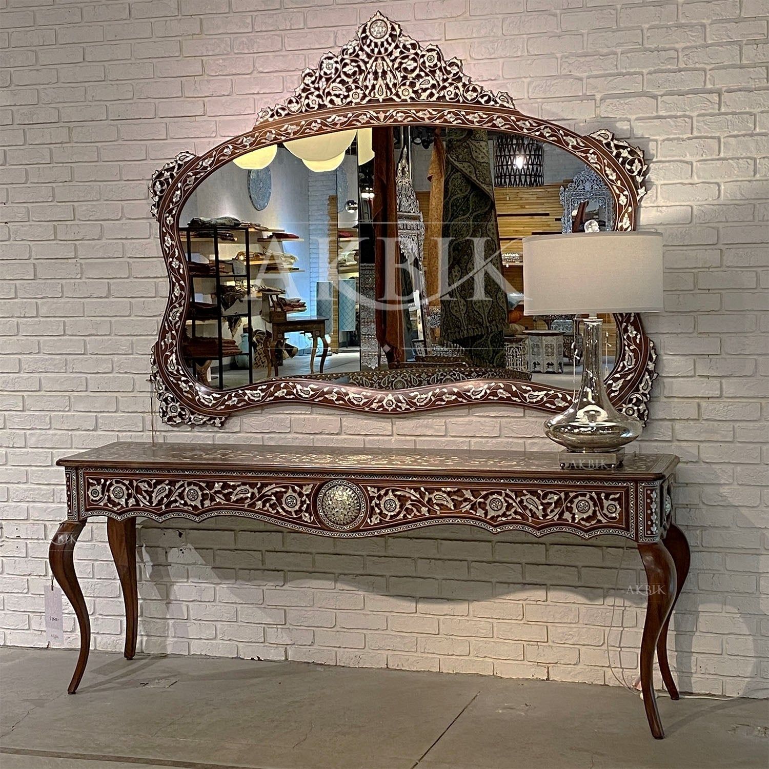 FORMATION OF PEARLS CONSOLE TABLE - AKBIK Furniture & Design