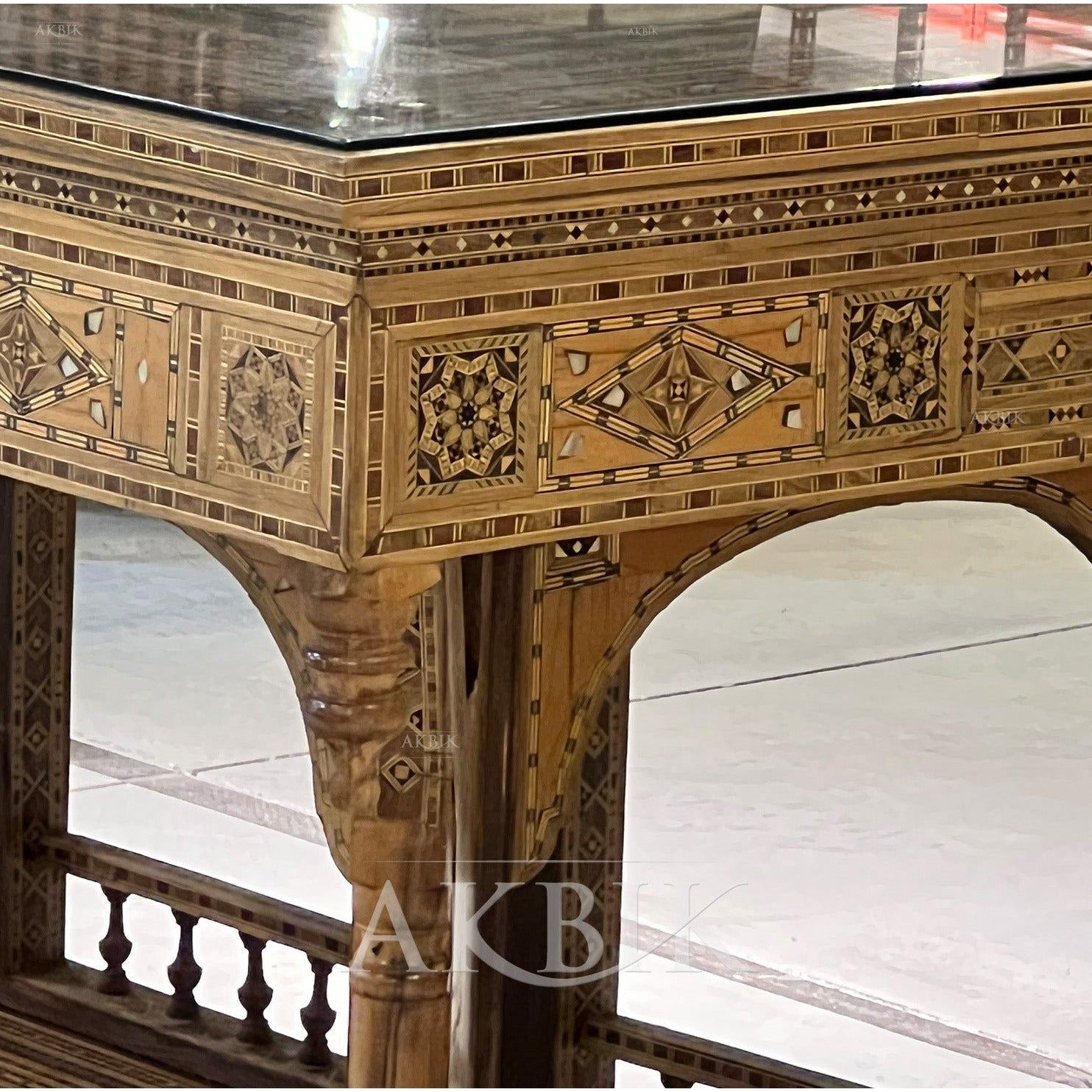 FOYER / LIBRARY TABLE - AKBIK Furniture & Design