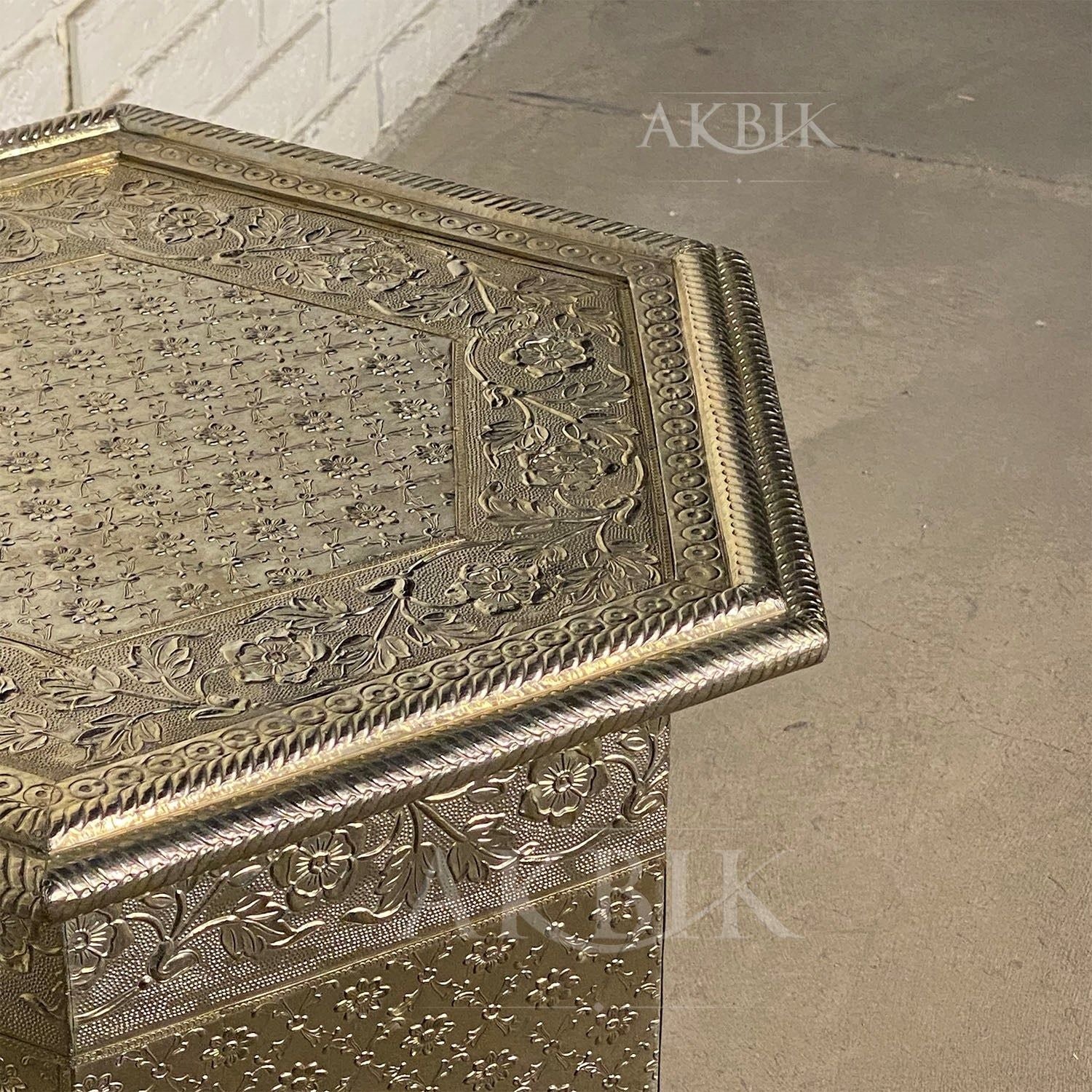 MOROCCAN FLARE HAND-CRAFTED TABLE – Akbik Furniture & Design