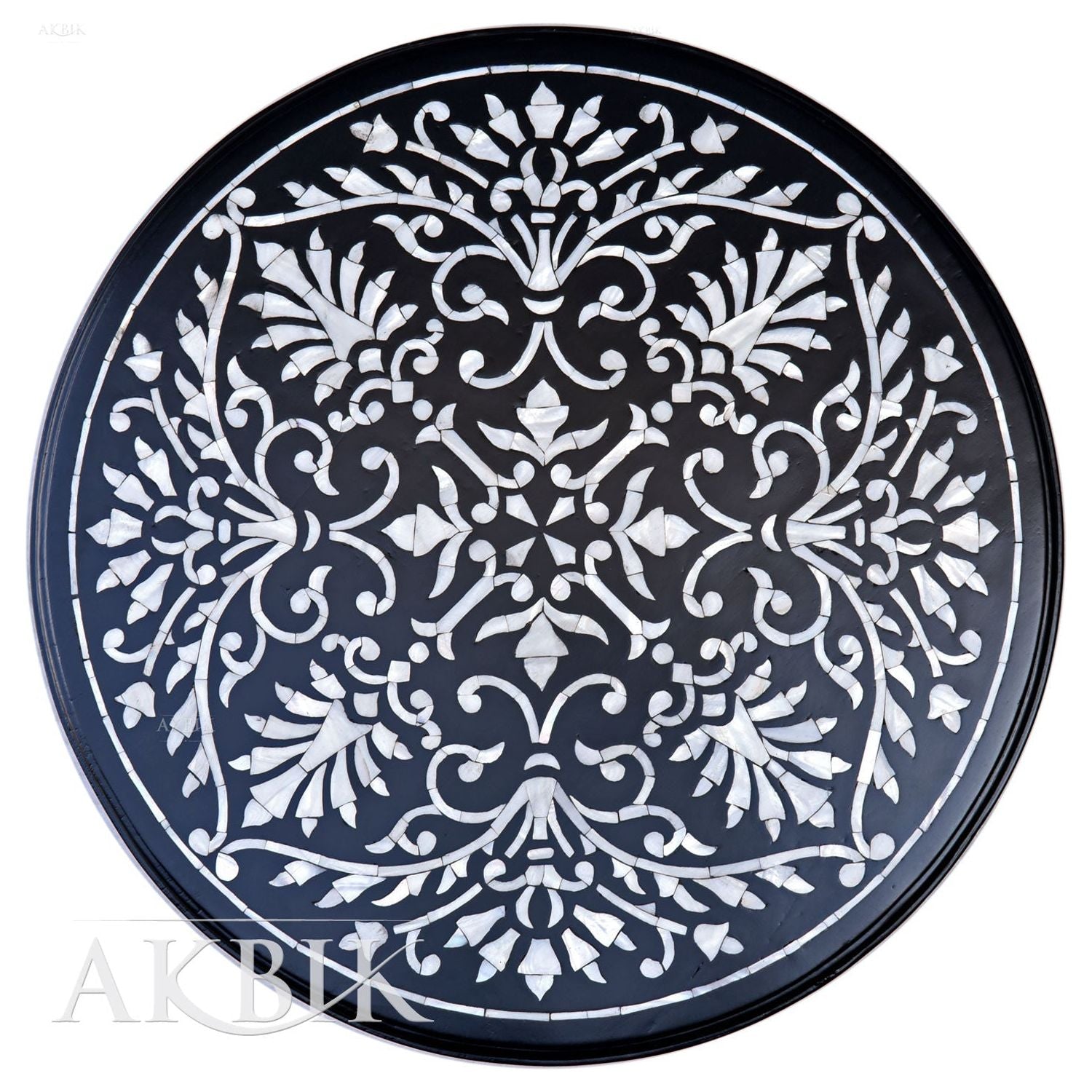 MOROCCAN SKY LIGHT MOTHER OF PEARL TABLE - AKBIK Furniture & Design