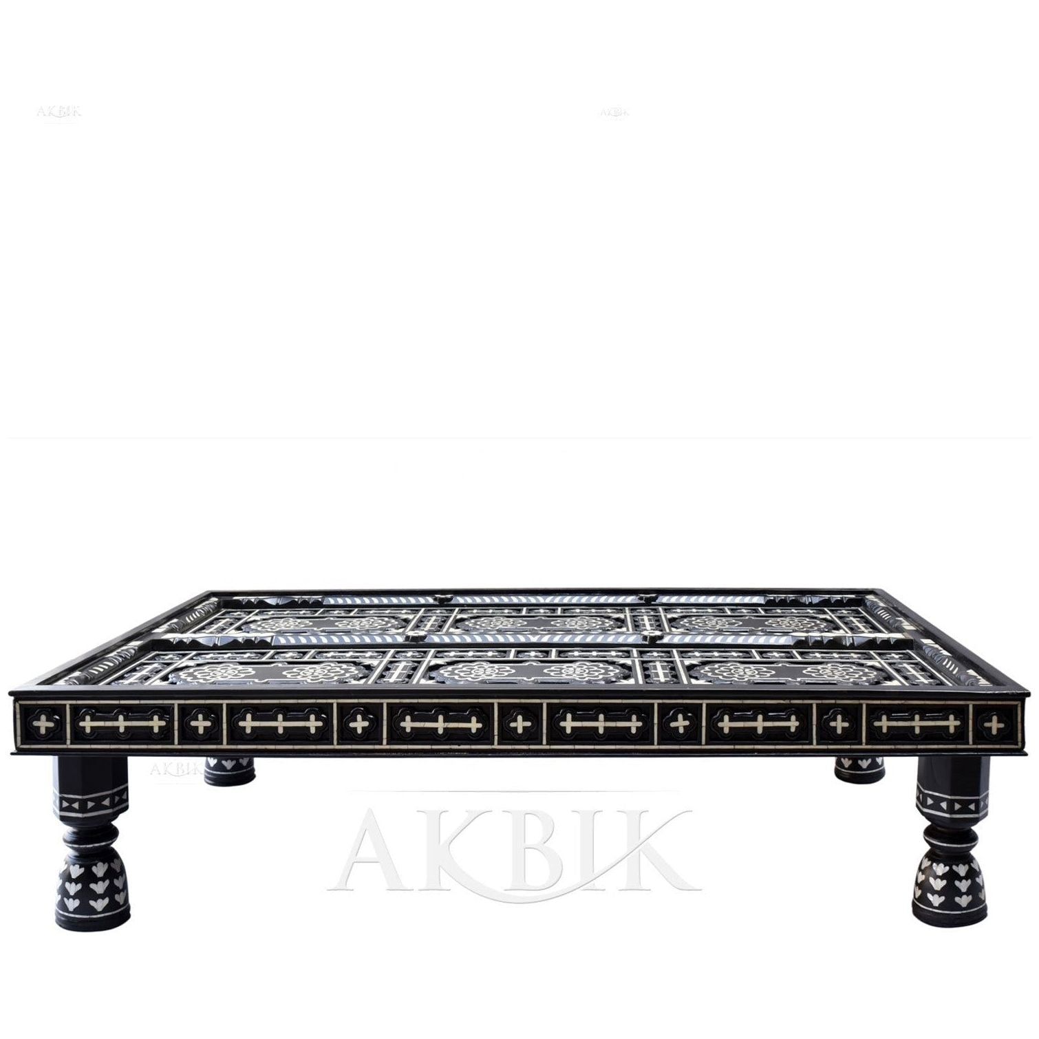 MOTHER-OF-PEARL COFFEE TABLE - AKBIK Furniture & Design