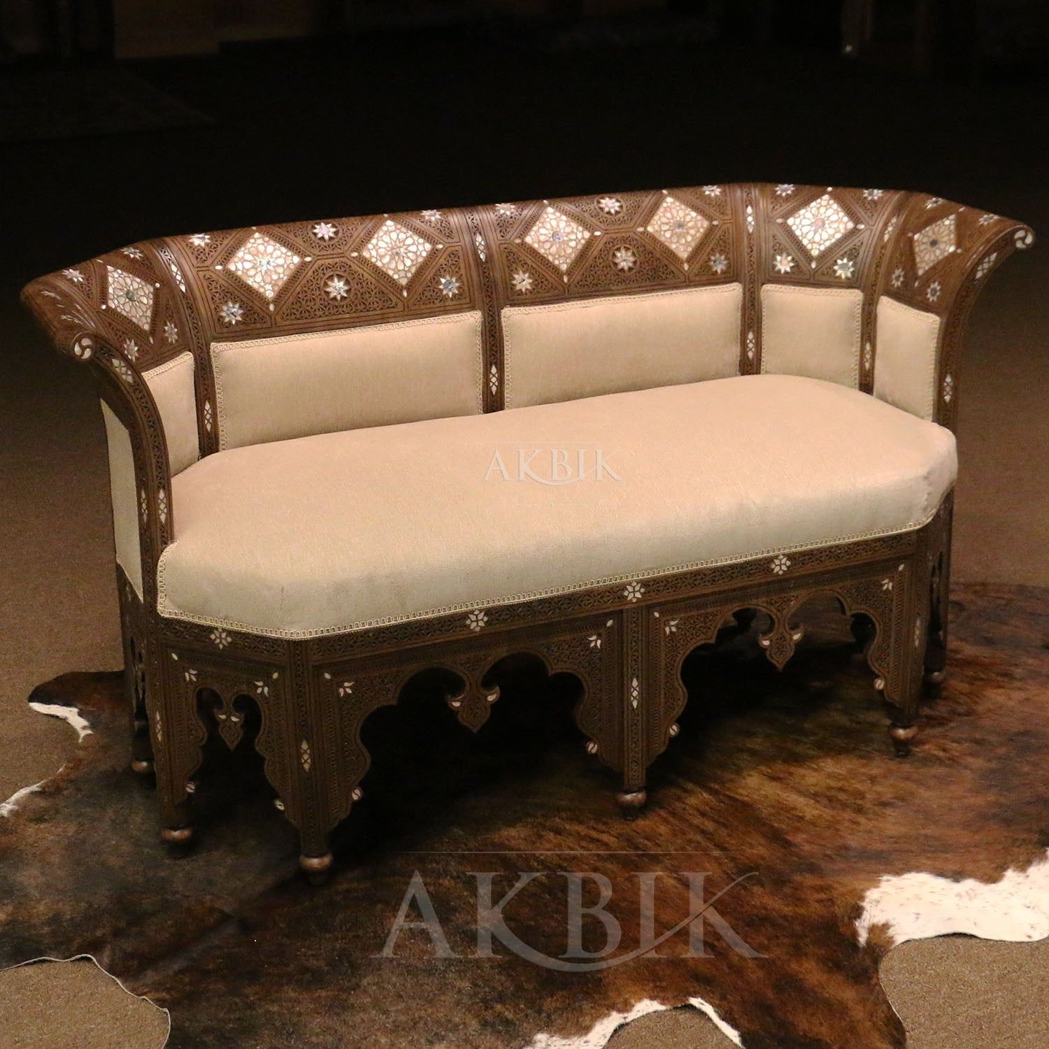 MOTHER OF PEARL SOFA - AKBIK Furniture & Design