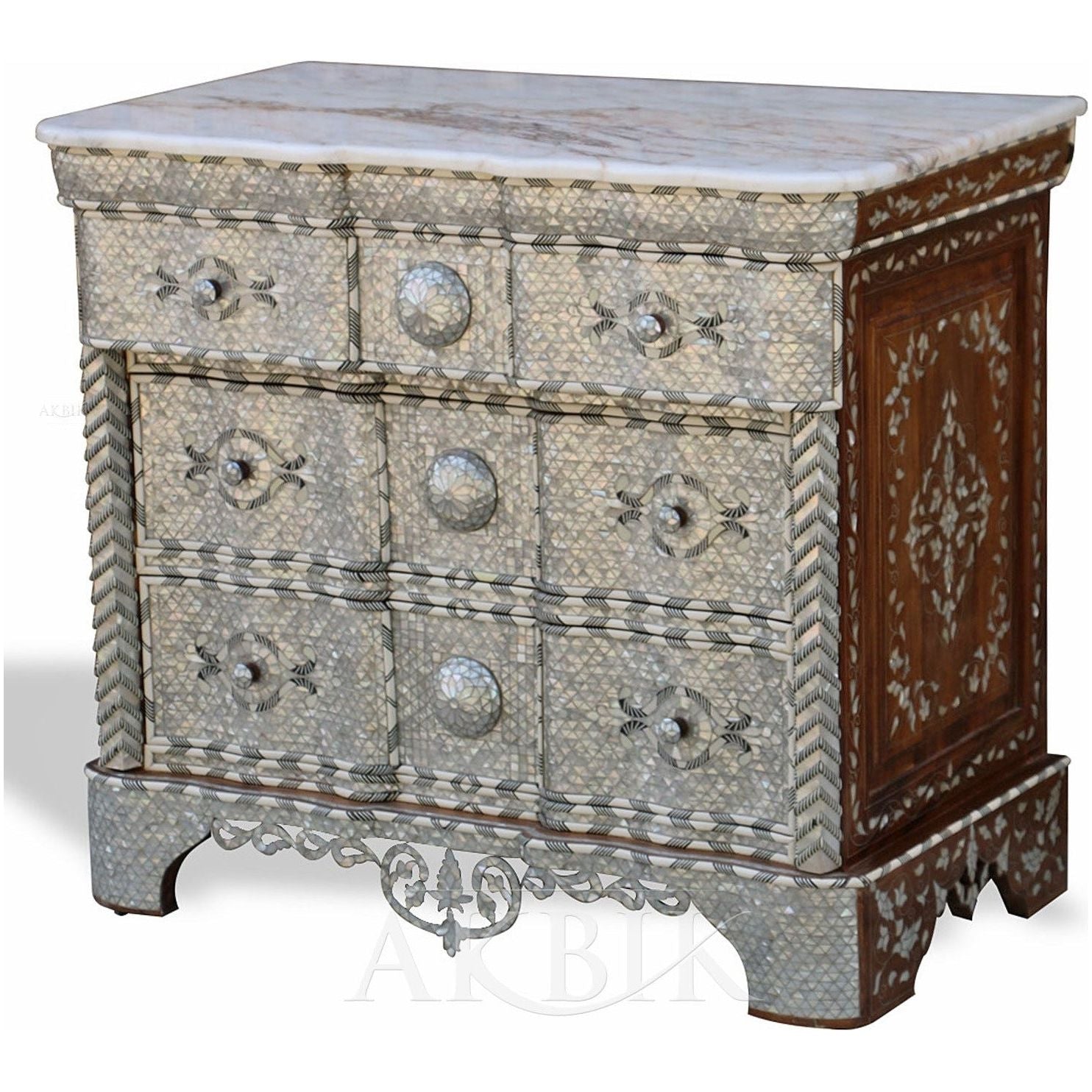 OCEAN OF PEARLS CHEST - AKBIK Furniture & Design