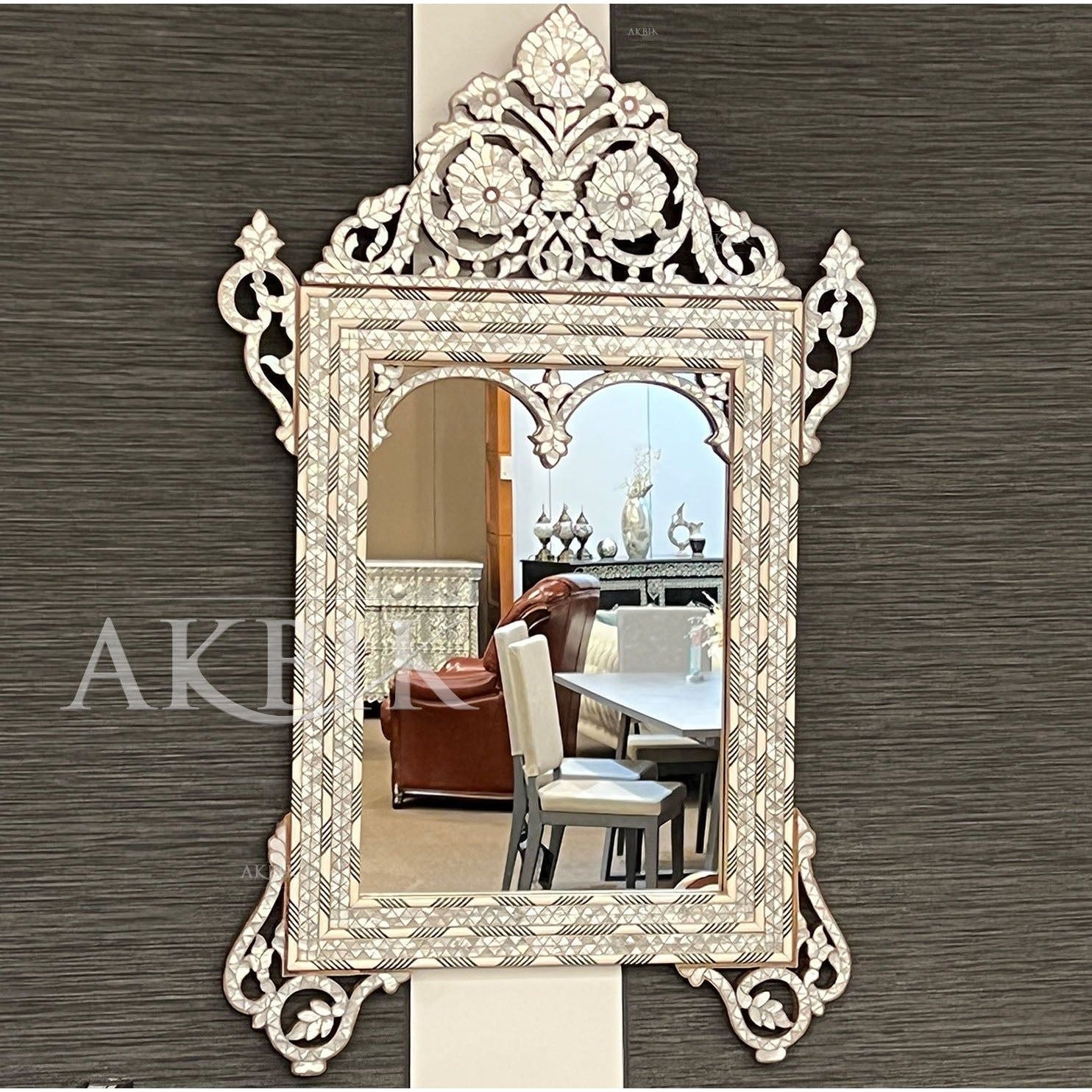 QUEEN OF SHEBA MIRROR - AKBIK Furniture & Design