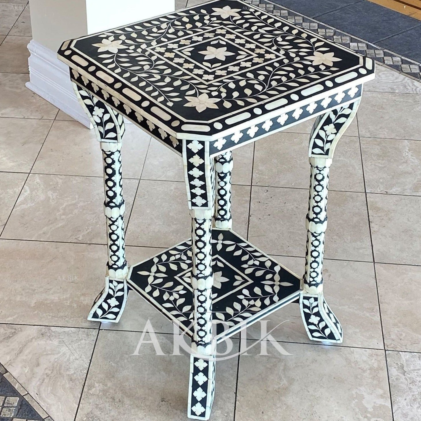 SAMARRA SIDE TABLE - AKBIK Furniture & Design