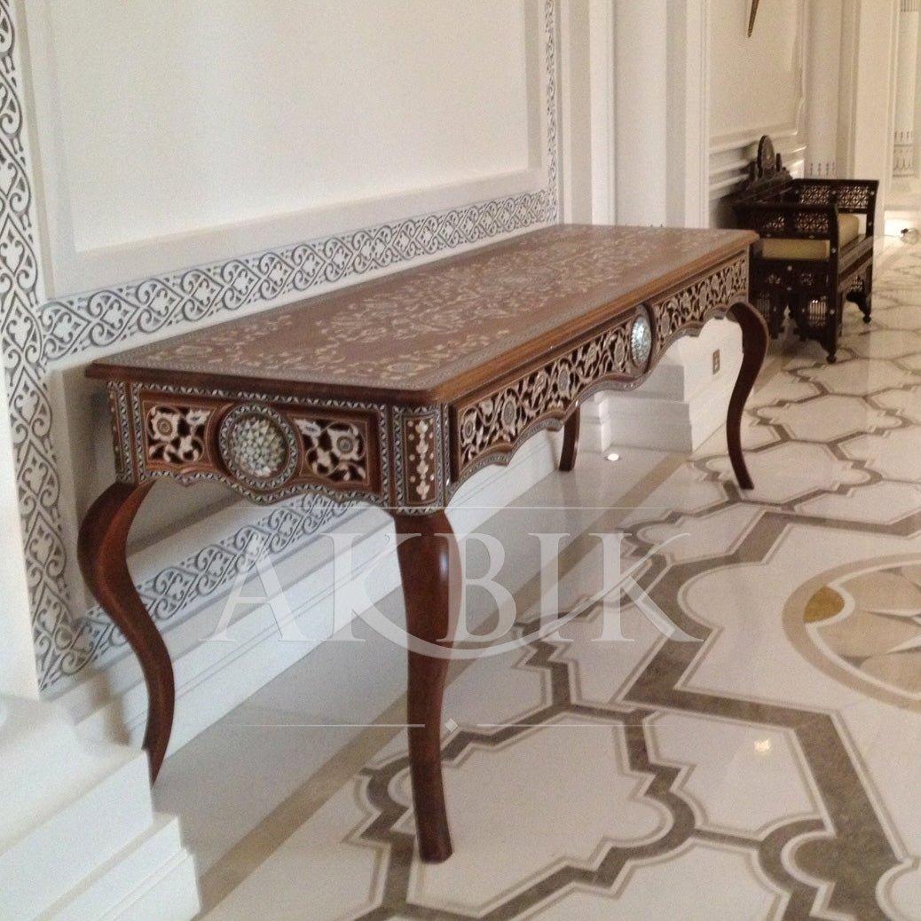 THE ARK OF PEARLS CONSOLE TABLE - AKBIK Furniture & Design