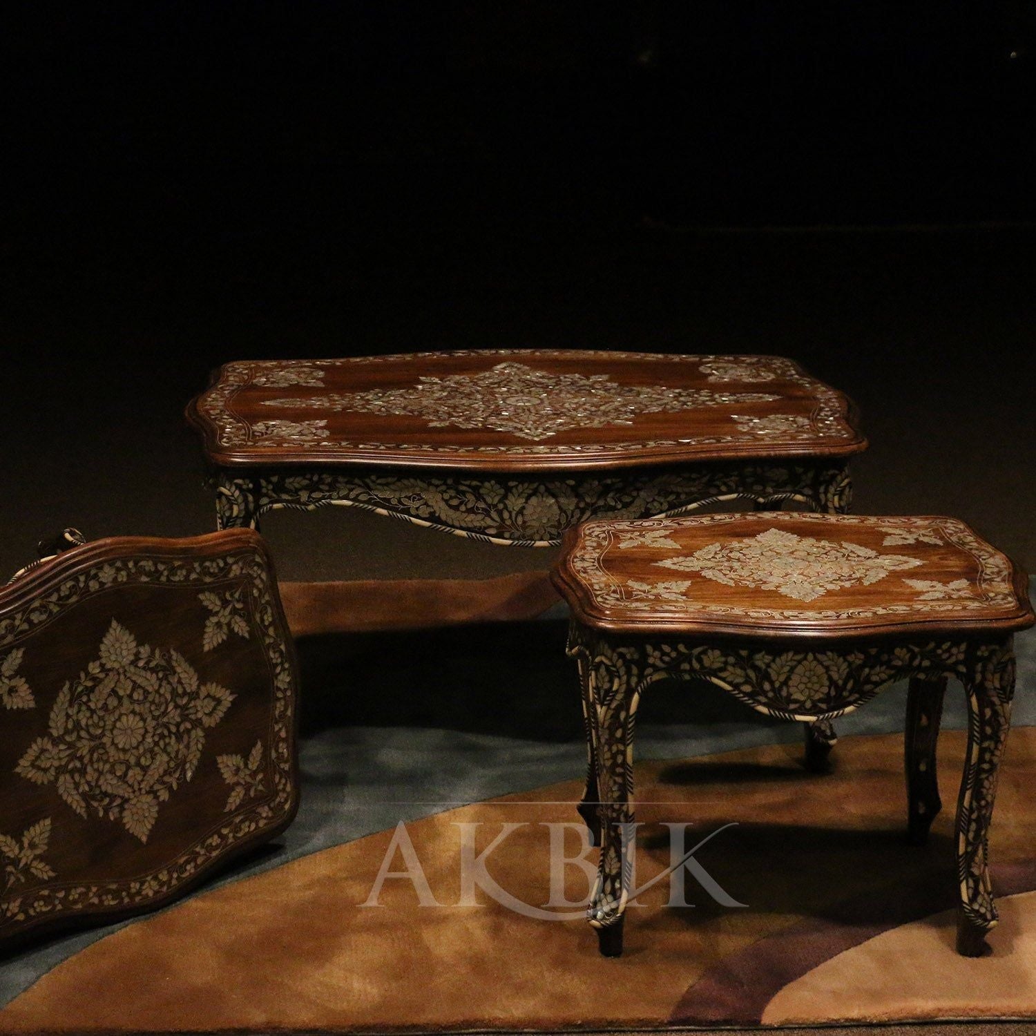 Zenith Coffee Table Set - AKBIK Furniture & Design