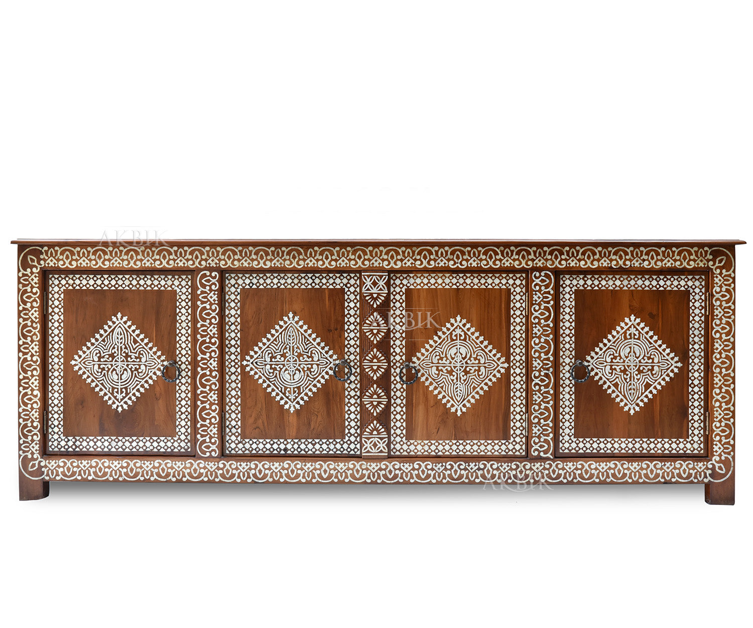 Celestria Vanity – Mother-of-Pearl Inlaid Bathroom Vanity