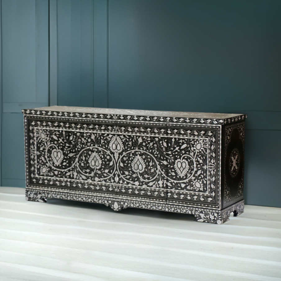Luxurious Mother Of Pearl Sideboard, Buffet