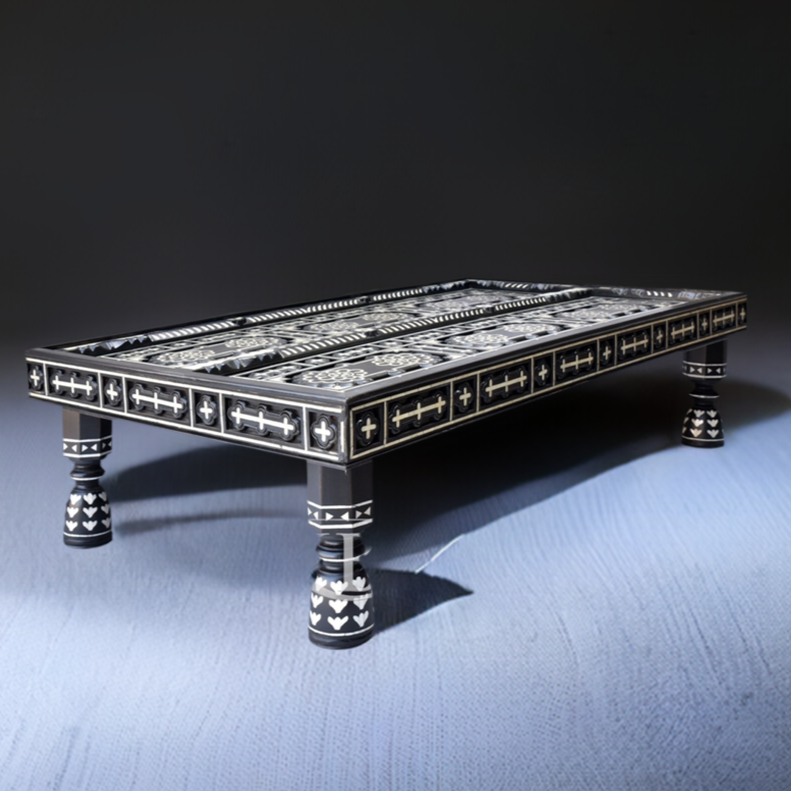 Desert Night Sky Mother of Pearl Coffee Table