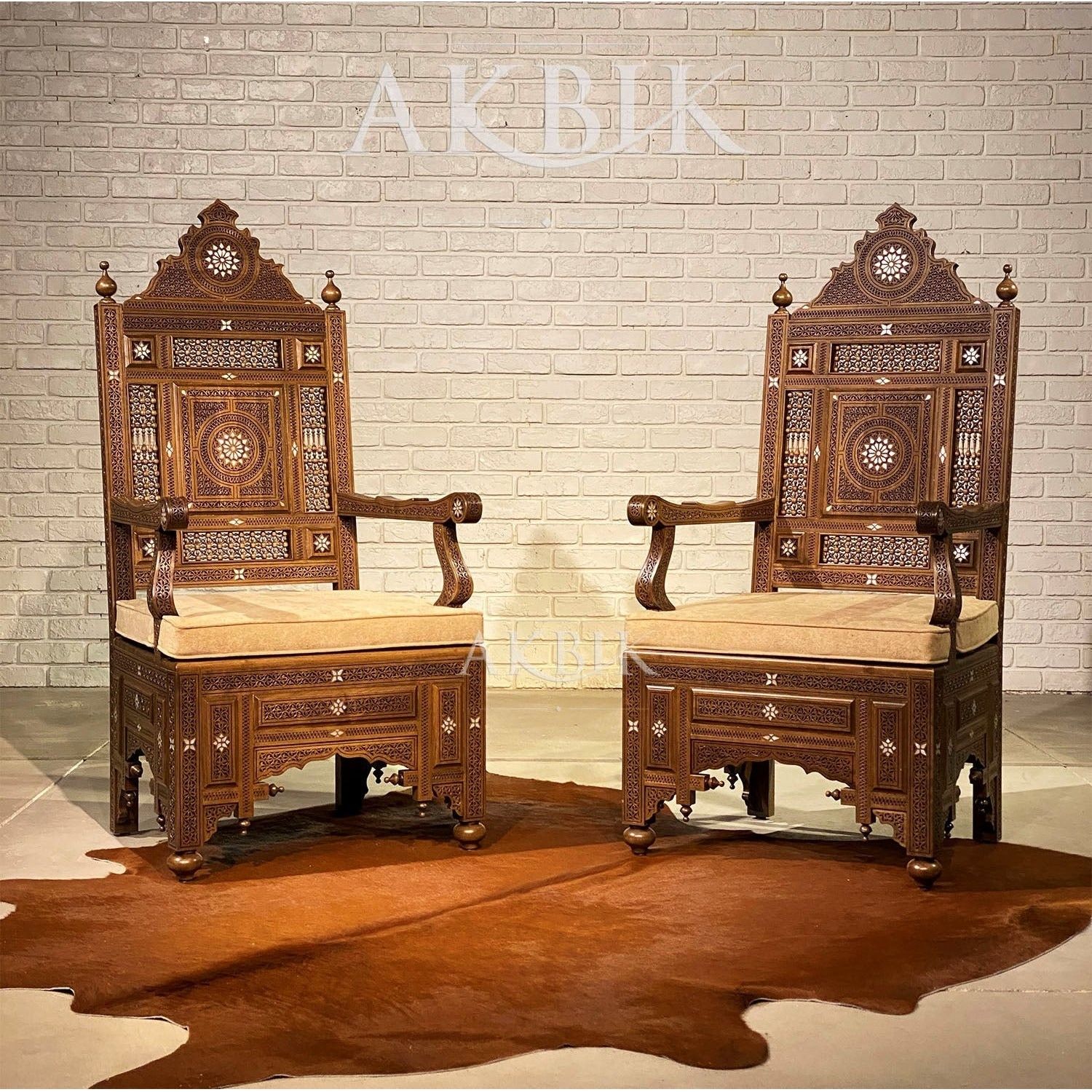 ARABIAN CHAIRS SET - AKBIK Furniture & Design
