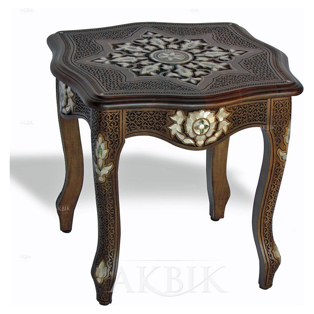 Blooming Pearls Side Table - AKBIK Furniture & Design