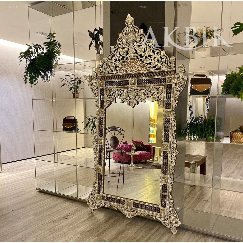 Deja Vu Mother Of Pearl Mirror - AKBIK Furniture & Design