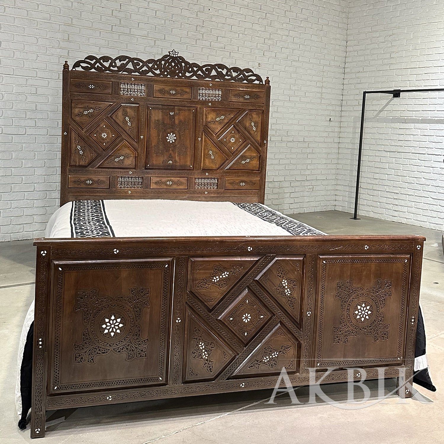 Documentary of Love Queen Size Bed - AKBIK Furniture & Design