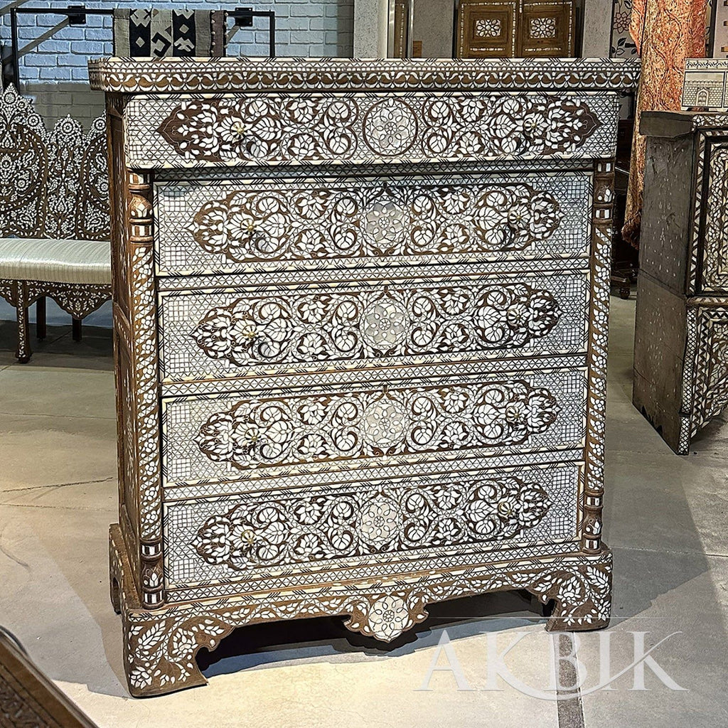 Early 20th Century Syrian Bridal Chest - AKBIK Furniture & Design