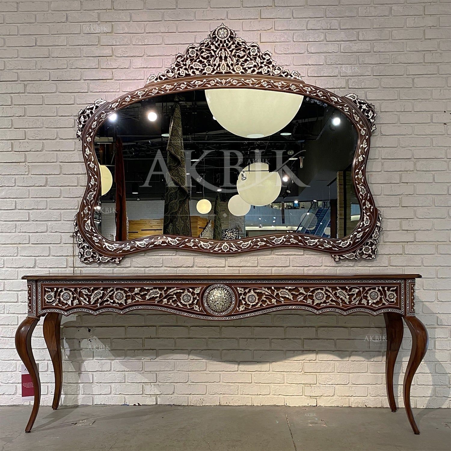 FORMATION OF PEARLS CONSOLE TABLE - AKBIK Furniture & Design