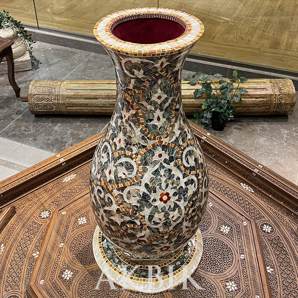 Fountain of Abalone Vase - AKBIK Furniture & Design