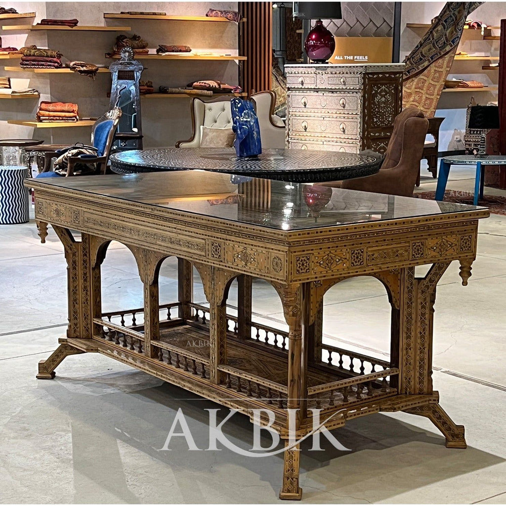 FOYER / LIBRARY TABLE - AKBIK Furniture & Design
