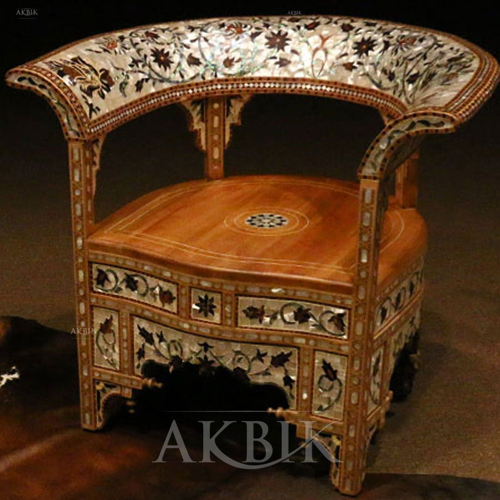 MOROCCAN CRESCENT CHAIR - AKBIK Furniture & Design