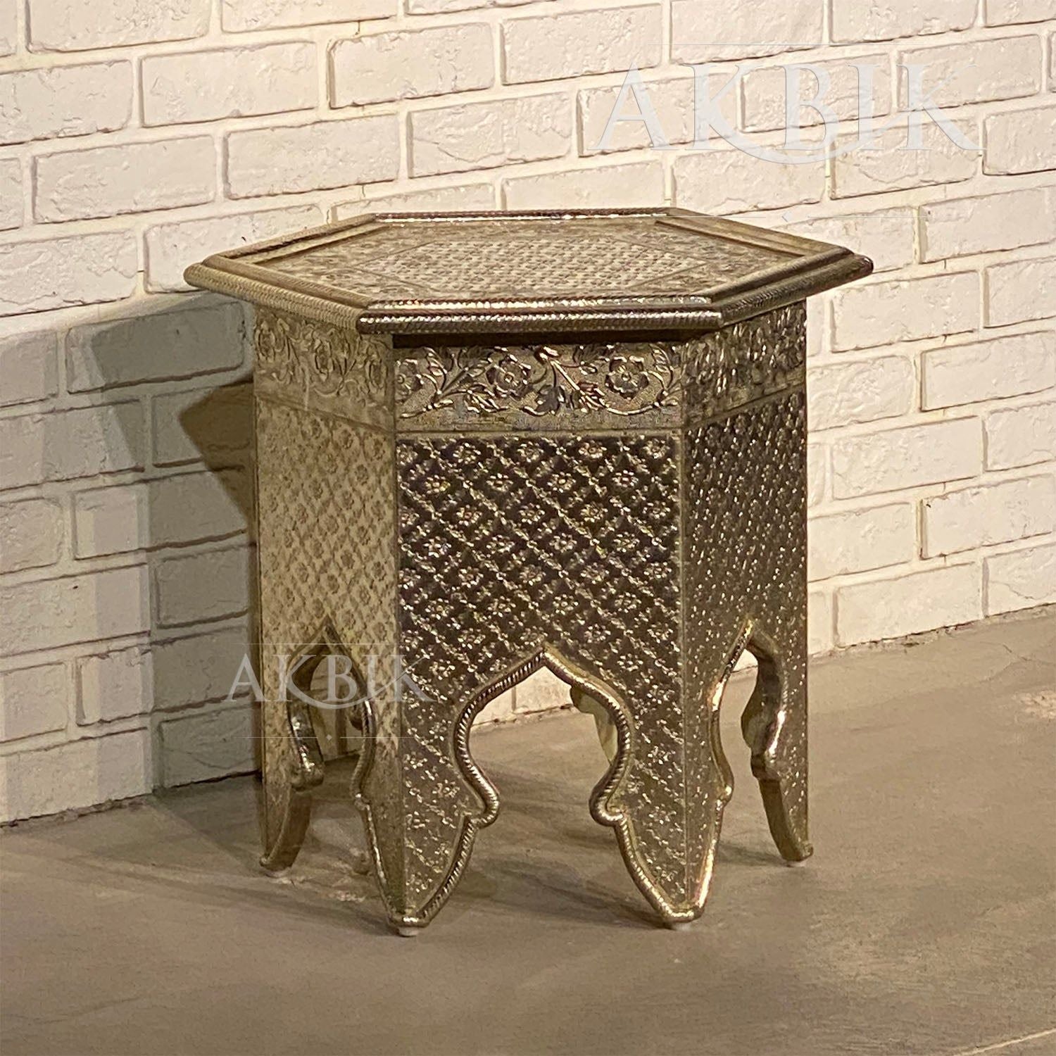 Moroccan Flare Side Table - AKBIK Furniture & Design