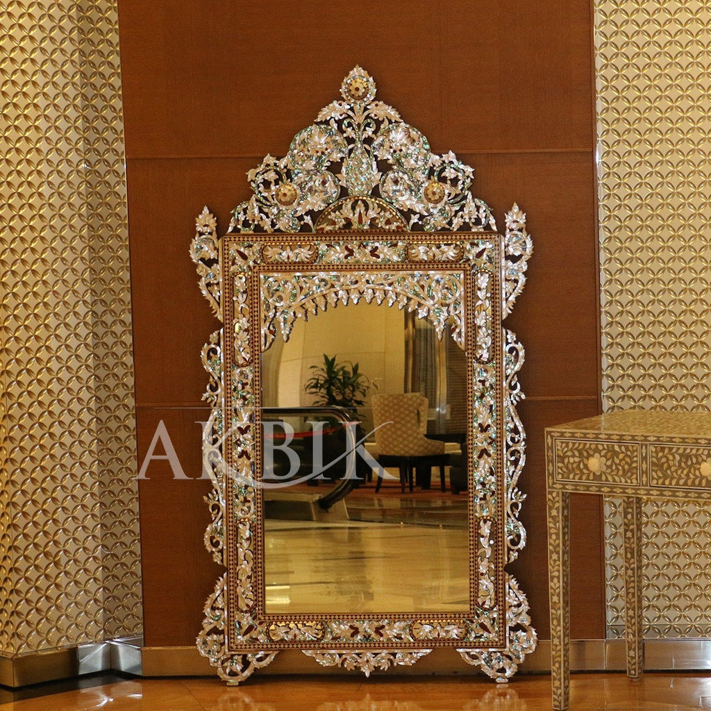 OCEAN OF ABALONE MIRROR - AKBIK Furniture & Design
