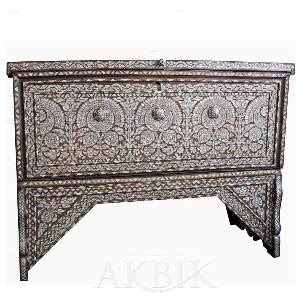 OLD LEVANTINE CHEST - AKBIK Furniture & Design