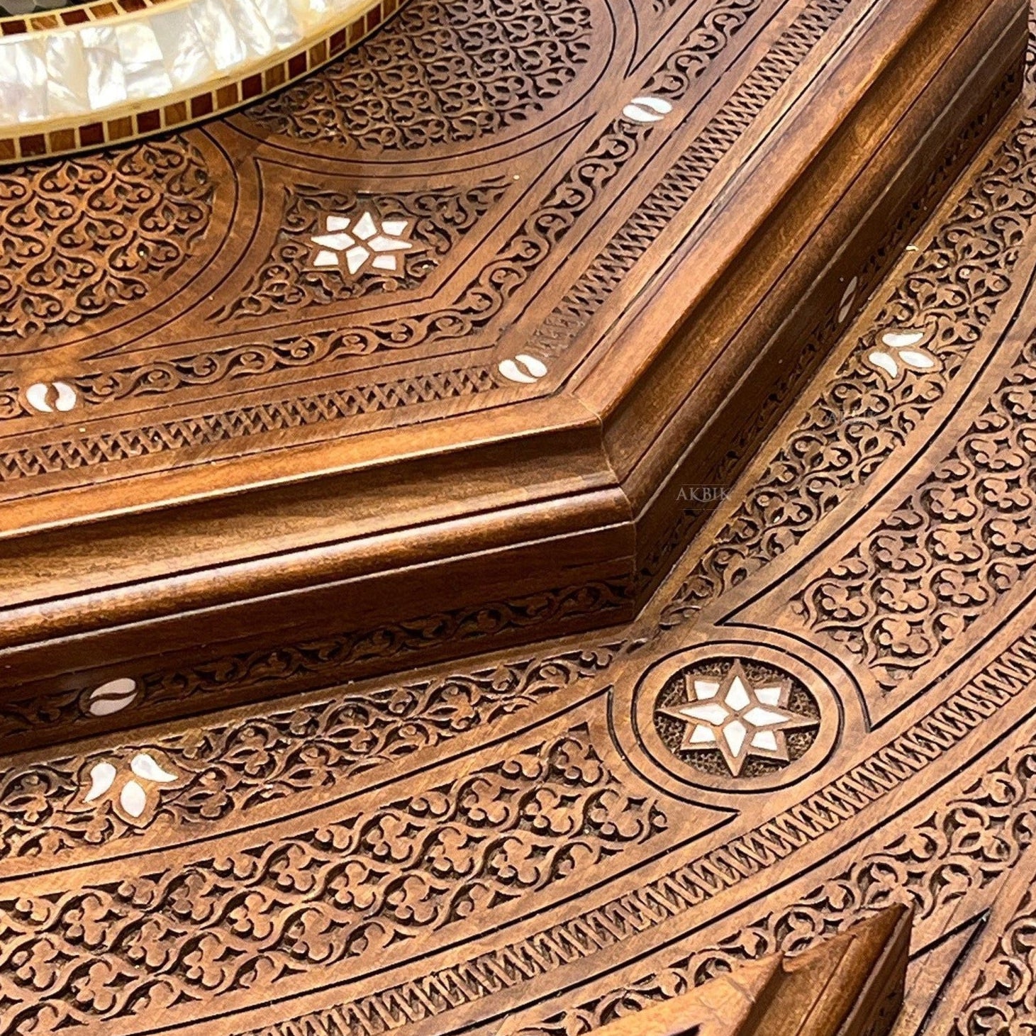 Palatial Levantine Style Coffee Table - AKBIK Furniture & Design