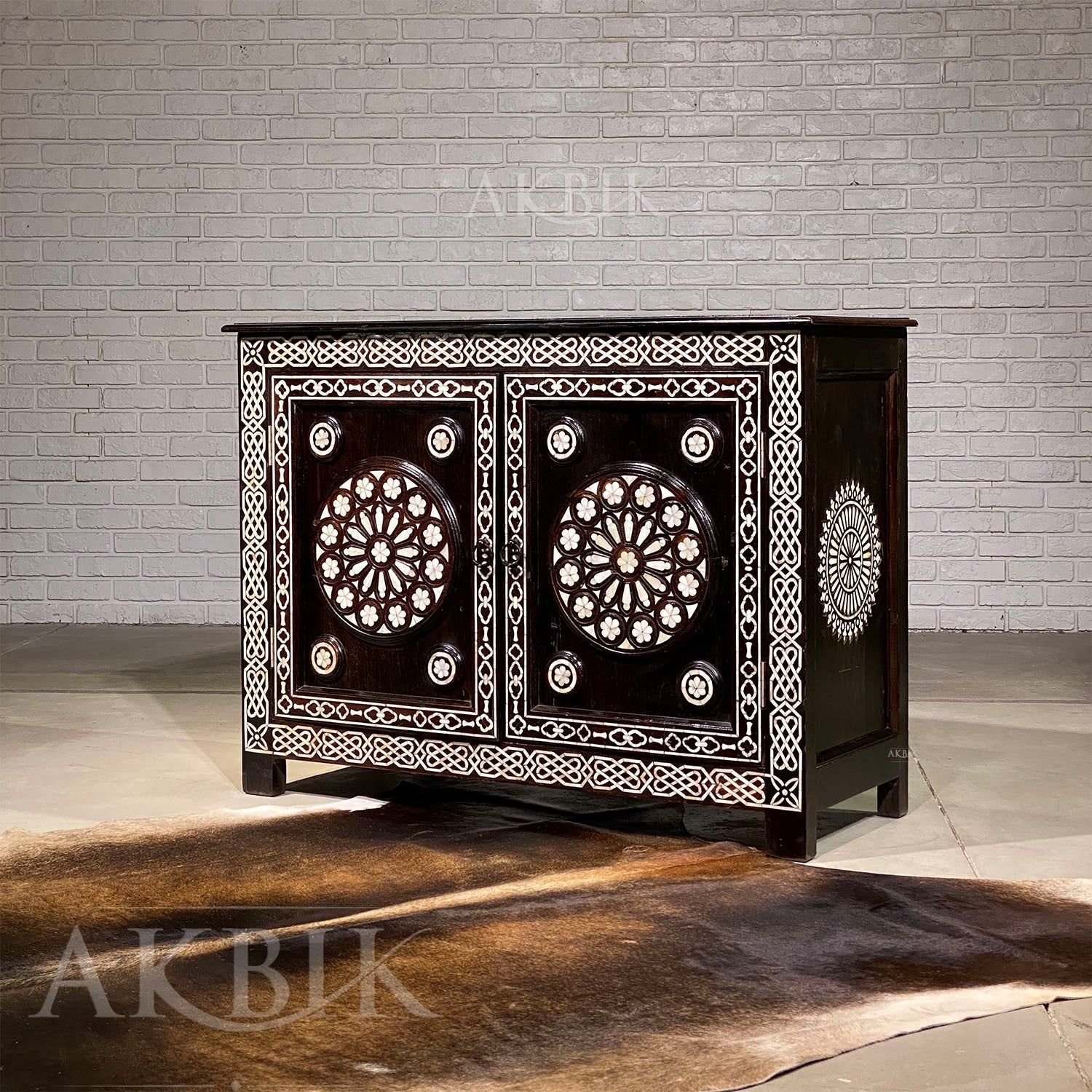 RINGS OF ROSES CABINET - AKBIK Furniture & Design