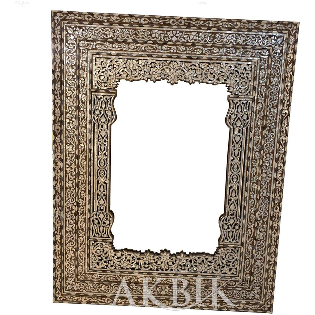 Ripples Of Pearls Levantine Mirror - AKBIK Furniture & Design