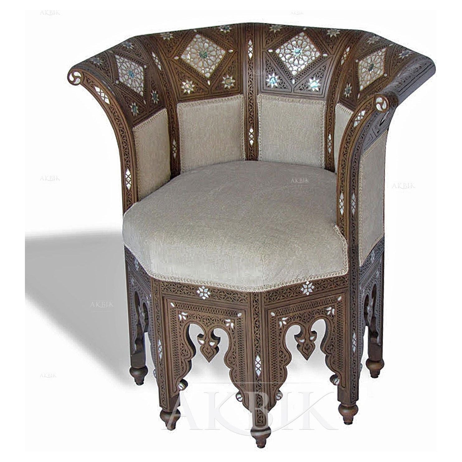 SAND ROSE LEVANTINE CHAIR - AKBIK Furniture & Design