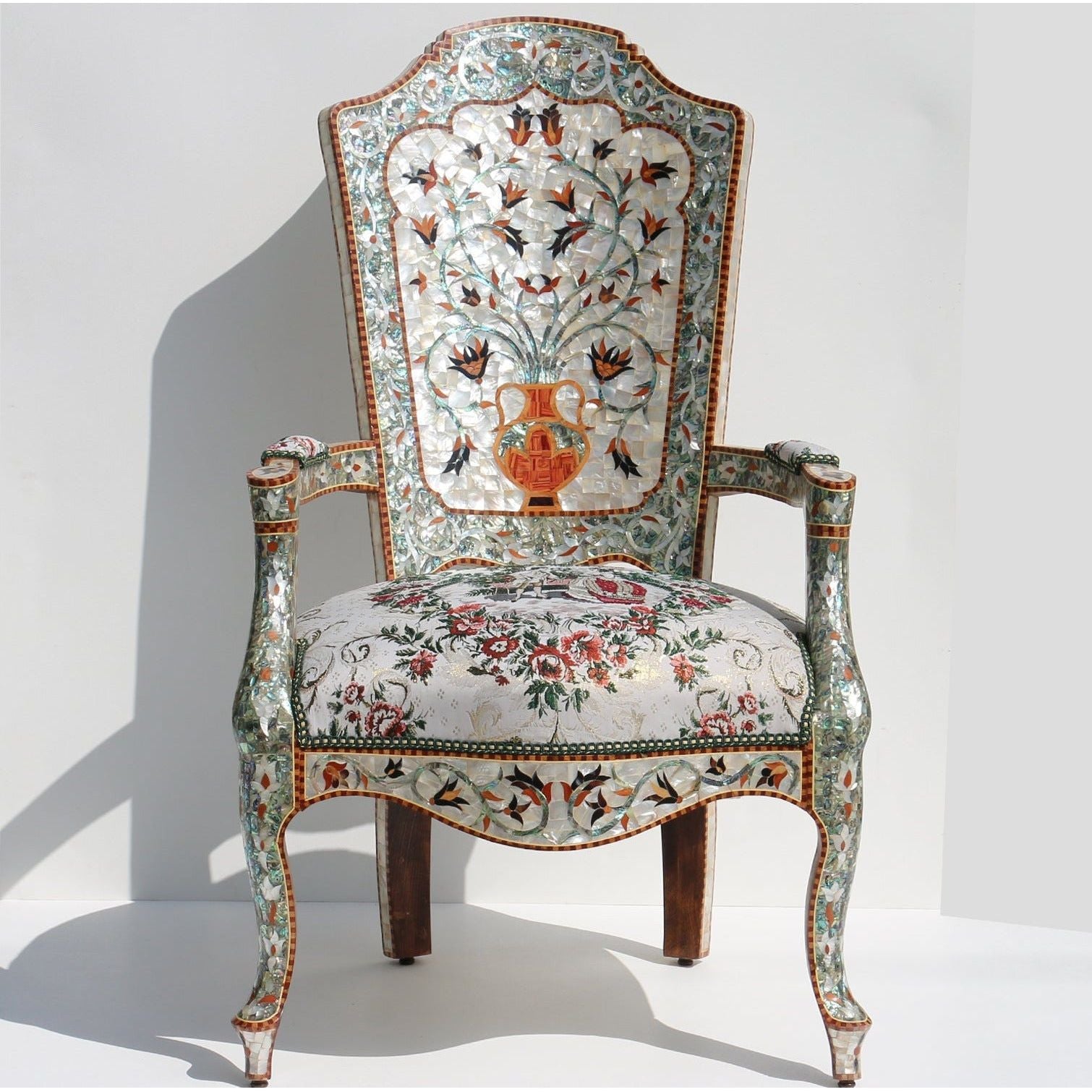 Sea Mystery Abalone Arm Chair - AKBIK Furniture & Design