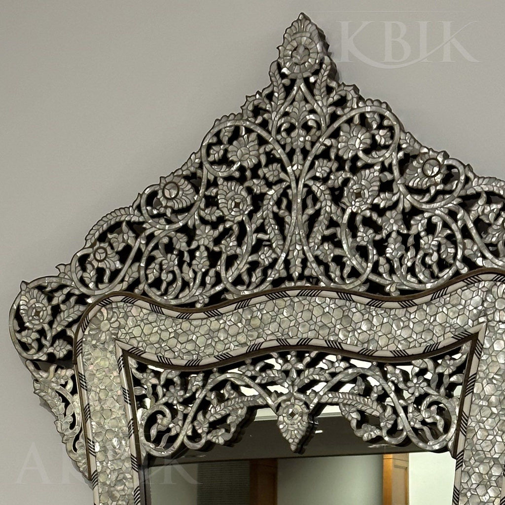 Secret Beauty Fully Inlaid Mirror - AKBIK Furniture & Design