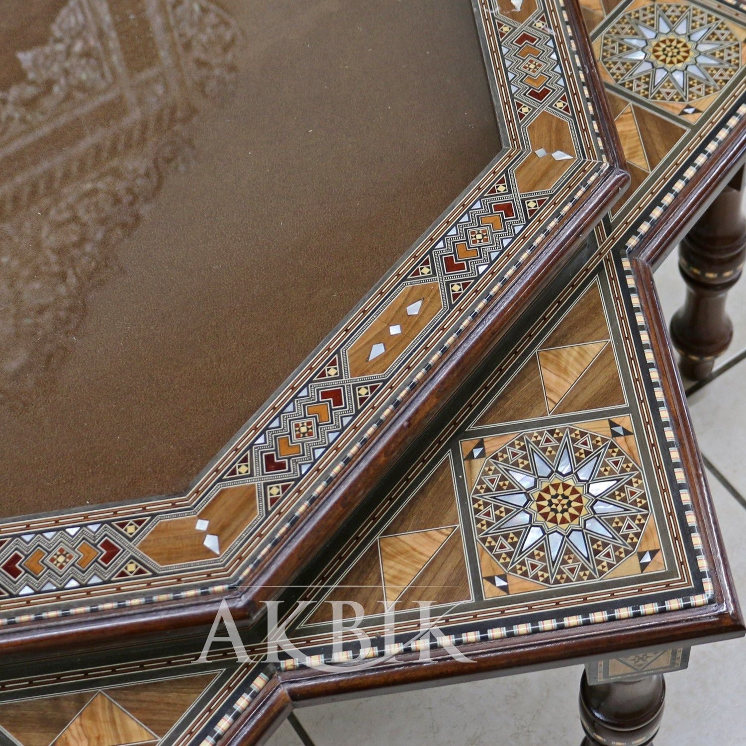 SHADOW BOX MOSAIC COFFEE TABLE - AKBIK Furniture & Design