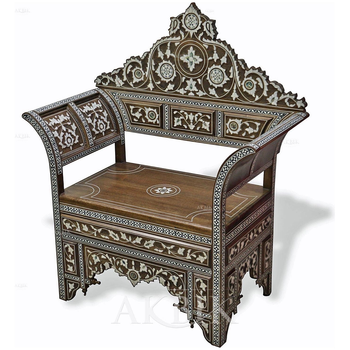 TULIP OF PEARLS LEVANTINE CHAIR - AKBIK Furniture & Design