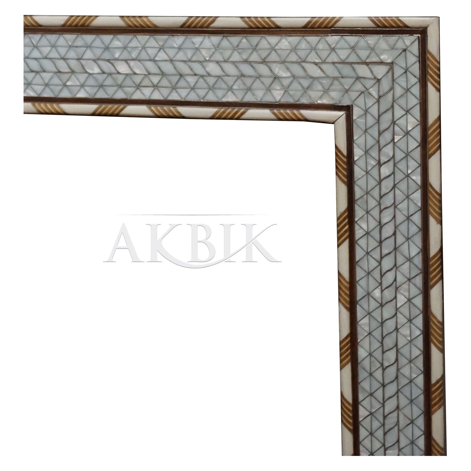 Waves Of Pearls Mirror - AKBIK Furniture & Design